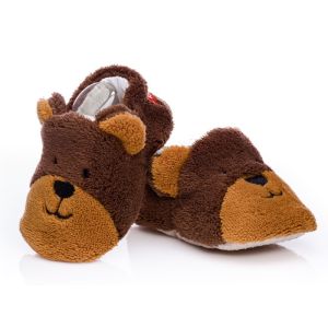 ATTRACTIVE BABY Меки  бебешки буйки -пантофки мече Модел:BFU030