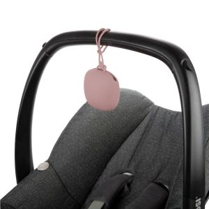 CANPOL Силиконова кутийка за биберон-залъгалка ,розова,51/402