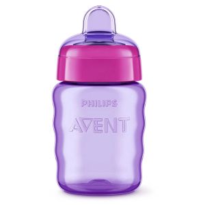 Philips AVENT Чаша за лесен преход без дръжки 9м+, 260 мл, розова 0489.002