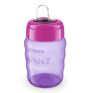 Philips AVENT Чаша за лесен преход без дръжки 9м+, 260 мл, розова 0489.002