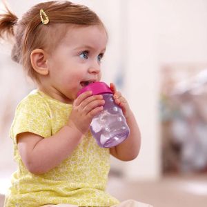 Philips AVENT Чаша за лесен преход без дръжки 9м+, 260 мл, розова 0489.002