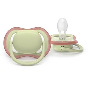 Philips AVENT Oртодонтски силиконови залъгалки  Ultra Air, 18м+, унисекс, в кутия за стерилизиране 0655.001