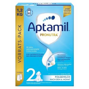 APTAMIL Pronutra Адаптирано мляко за кърмачета от 6 м. до 12м. 1.200 кг.