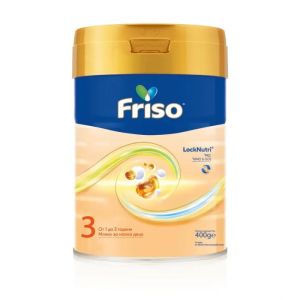  FRISO 3 Мляко на прах за малки деца 12-36 мес. 400 гр.