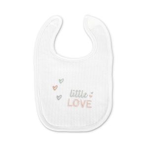 LORELI Бебешки текстилен лигавник NATURAL 3бр.с велкро ЗА МОМИЧЕ, 10260290003