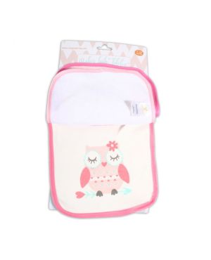 CANGARO  Лигавник Tibby  с велкро ГОЛЯМ ,розов 106854