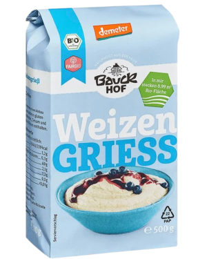 BAUCK HOF Био  Деметер грис от спелта 500гр.   101562