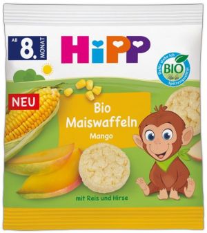 HIPP Био оризови гризини с манго, 8 м+, 23 g