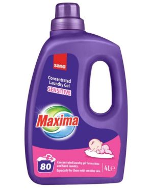SANO  Maxima Bio Sensitive  гел за пране 4л./концентрат/