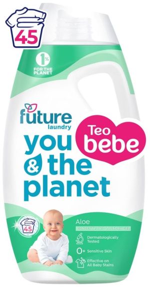 ТЕО БЕБЕ  FUTURE   Течен перилен препарат с АЛОЕ 1,8 л./45 пранета 