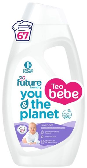 ТЕО БЕБЕ FUTURE Течен перилен препарат  ЛАВАНДУЛА  2.7 л./67 пранета