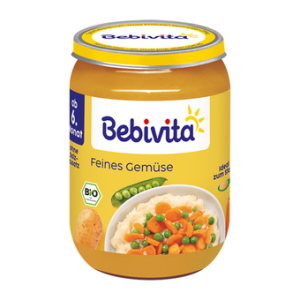 BEBIVITA  БИО Бебешко пюре Различни зеленчуци 190 г.  12601