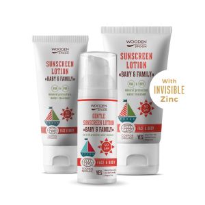 WOODEN SPOON Био Слънцезащитен лосион за лице и тяло “Sweet Mango” SPF 50 от  100мл.