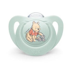 NUK WIN PUH Биберон залъгалка 0-6 силикон 1бр. 730.950