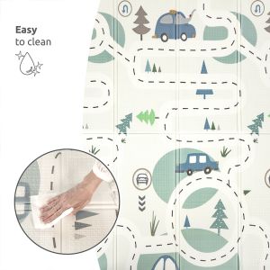 LORELLI Двулицево Детско ТЕРМО КИЛИМЧЕ за игра 180-200 см. СИНЬО   10300490001