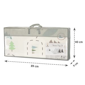 LORELLI Двулицево Детско ТЕРМО КИЛИМЧЕ за игра 180-200 см. СИВО 10300490004