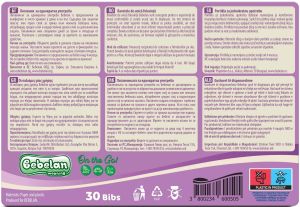 BEBELAN ON THE GO! Лигавници за еднократна употреба 30 бр.