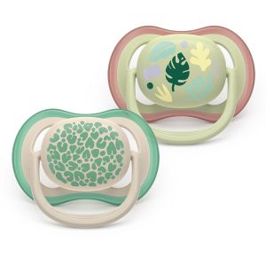 Philips AVENT Ultra Air Colors of Nature, 6-18м  ортодонтични залъгалки 2 бр 0651.001