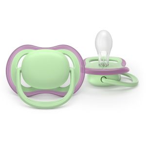 Philips AVENT Ultra Air 6-18м ортодонтични залъгалки едноцветни,  2 бр..0649.001