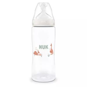 NUK First Choice РР Шише Temperature control сил.биб. 6-18мес., р-р XL, 360мл.декорация Кенгуру 217.004