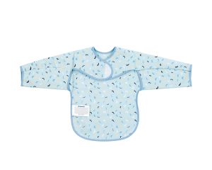 KIKKABOO  Непромокаем лигавник с ръкави и джоб Arty Blue 31303030060