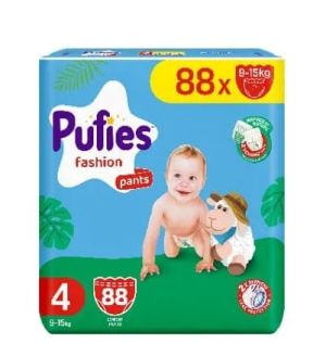 PUFIES  FASHION ГАЩИ 4 Maxi Pack  (9-15) МEGA PACK-88 бр