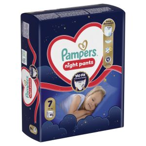 PAMPERS Гащички  Night Размер 7, 15+ кг. 35 бр.