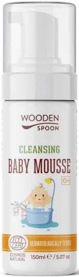 WOODEN SPOON Бебешки почистващ мус/пяна/, 150 мл.