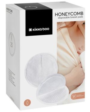 KIKKABOO Подплънки за гърди еднократни Honeycomb 25бр.  31304040007