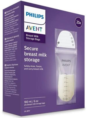 Philips  AVENT Торбички за съхранение на кърма  25 броя