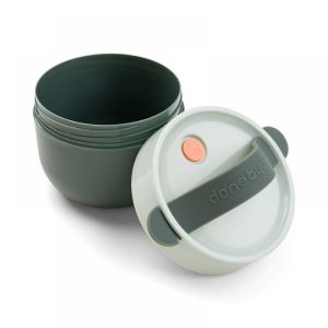 BIBS Бебешка Кутия за храна Green 550 мл. 1236703