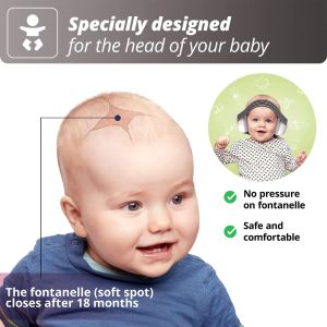  SEVI BEBE Антифон за бебе сив EM-021