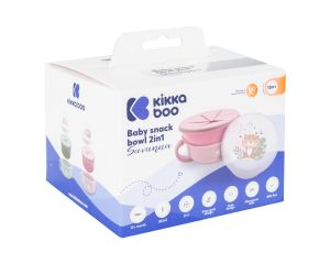 KIKKABOO Купа за снак 2в1 Savanna Pink 31302040129