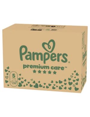 PAMPERS Premium Care Размер 5-ца 11-17 кг., пелени, КАШОН 160 бр.