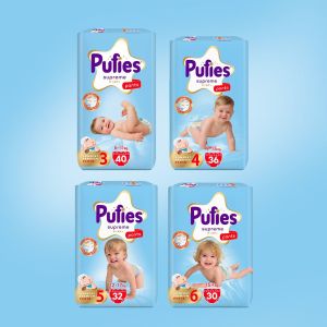 PUFIES   Supreme ГАЩИЧКИ  размер5 , 12-17 kg, 50 бр.