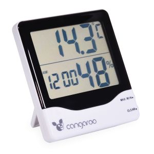 CANGAROO Термометър с дигитален часовник и хигрометър TL8020