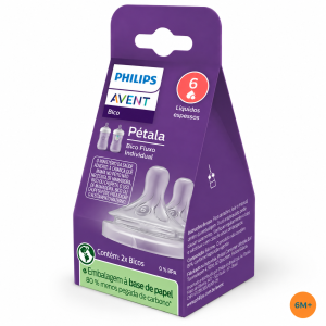 Philips Avent  Биберон Natural Response - за гъсти храни (6м+)/2 бр. 