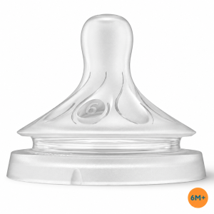 Philips Avent  Биберон Natural Response - за гъсти храни (6м+)/2 бр. 