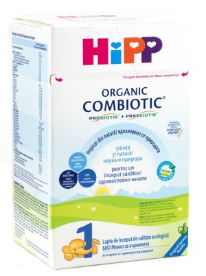 HIPP Organic COMBIOTIC 1 БИО Мляко за кърмачета 0-6 мес. 800гр. 2104