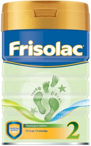 FRISOLAC 2 Преходно мляко 6 -12 мес. 400 гр.