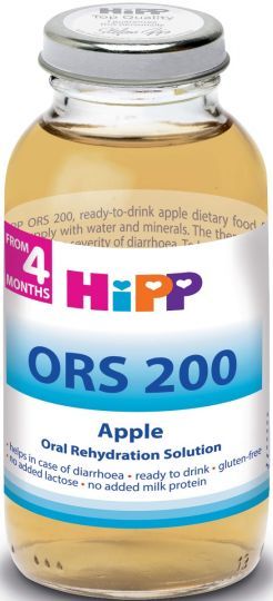 HIPP СОК ORS 200 Ябълка 4+ мес. 200 мл. 2303