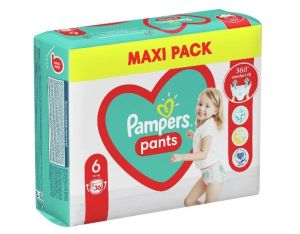 Pampers Active baby -Еднократни гащички ,Размер  6 (14-19кг.),36 бр./пак. 