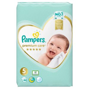 PAMPERS ПЕЛЕНИ PREMIUM CARE   5 Junior (11-15 кг) 44 бр./пак.