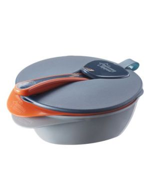 Купи за храна с капак и лъжица Tommee Tippee, 2 броя  0128