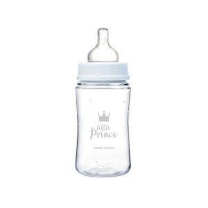 CANPOL Шише с широко гърло 240 мл. АНТИКОЛИК EASY START ROYAL BABY СИНЬО 35/234-2C