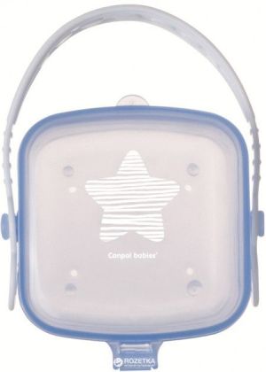 CANPOL Квадратна кутийка за биберон-залъгалка PASTELOVE 56/013