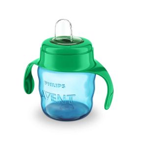 Philips AVENT Чаша за лесен преход с дръжки 200 мл ЗЕЛЕНА 0488.02
