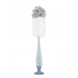 KIKKABOO Четкa за шише и биберон 2 в 1 Blue 31302020081