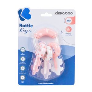 KIKKABOO Дрънкалка Keys Pink /Blue 31303020041
