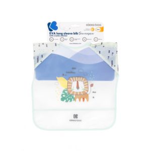 KIKKABOO Непромокаем лигавник с ръкави и джоб Savanna Mint  31303030033